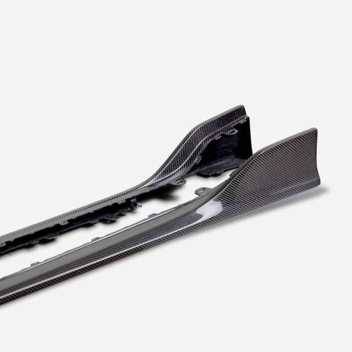 Seibon MB-Style Carbon Fiber Side Skirts for 2023+ Honda Civic Type R - OneFastShop