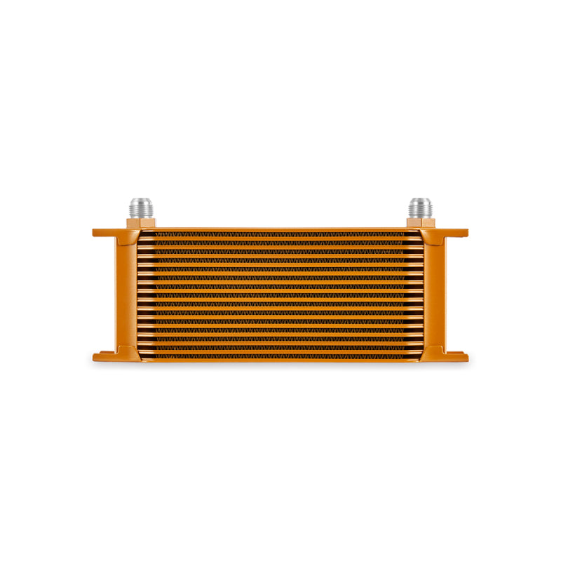 Mishimoto Oil Cooler Sixteen Row Universal Gold Fit - OneFastShop