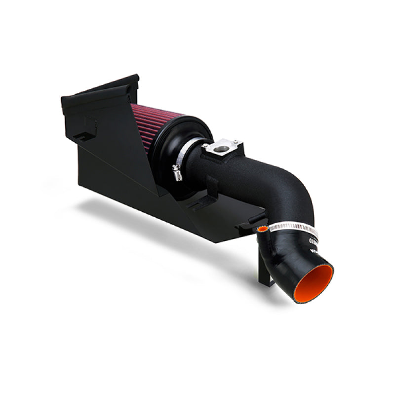 Mishimoto Performance Air Intake with Heat Shield - Wrinkle Black for 06-11 Honda Civic Si