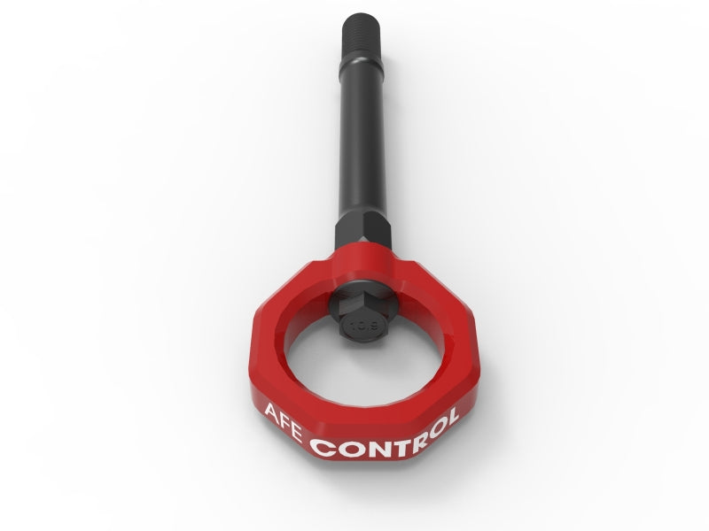 aFe Front Tow Hook - Chevrolet Corvette 2020-2026 - Red, image 4