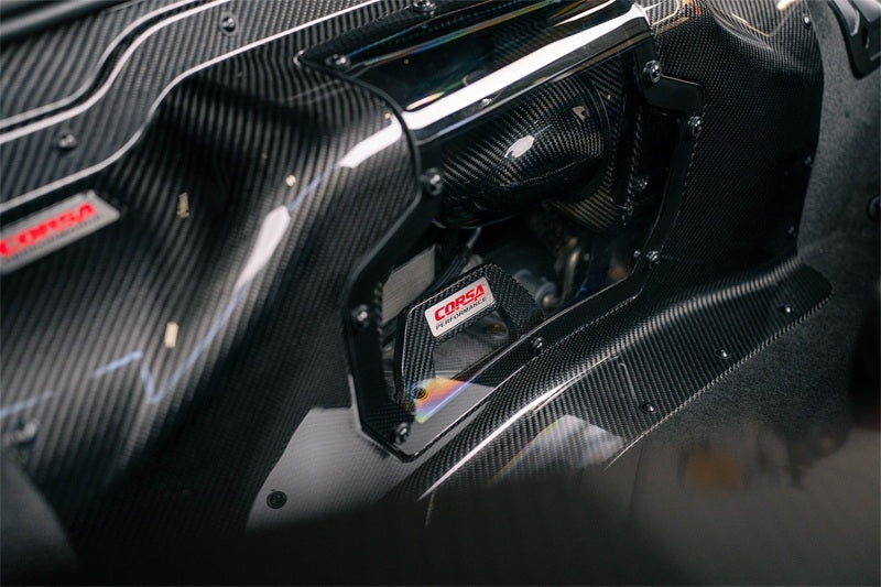 Corsa 23+ Chevy C8 Z06 Carbon Fiber Air Intake With DryTech Filter
