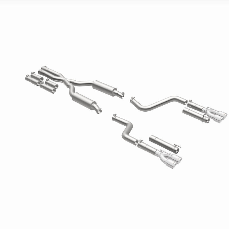 MagnaFlow Cat-Back Exhaust System with 3in Quad Tips - 2017+ Dodge Challenger - OneFastShop