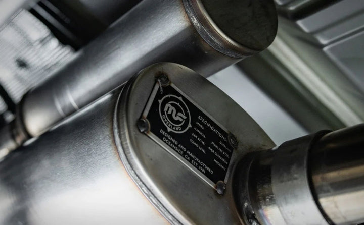 Magnaflow Overland Series Axle-Back Exhaust System for 07-18 Jeep Wrangler JK with V6 Engine - OneFastShop