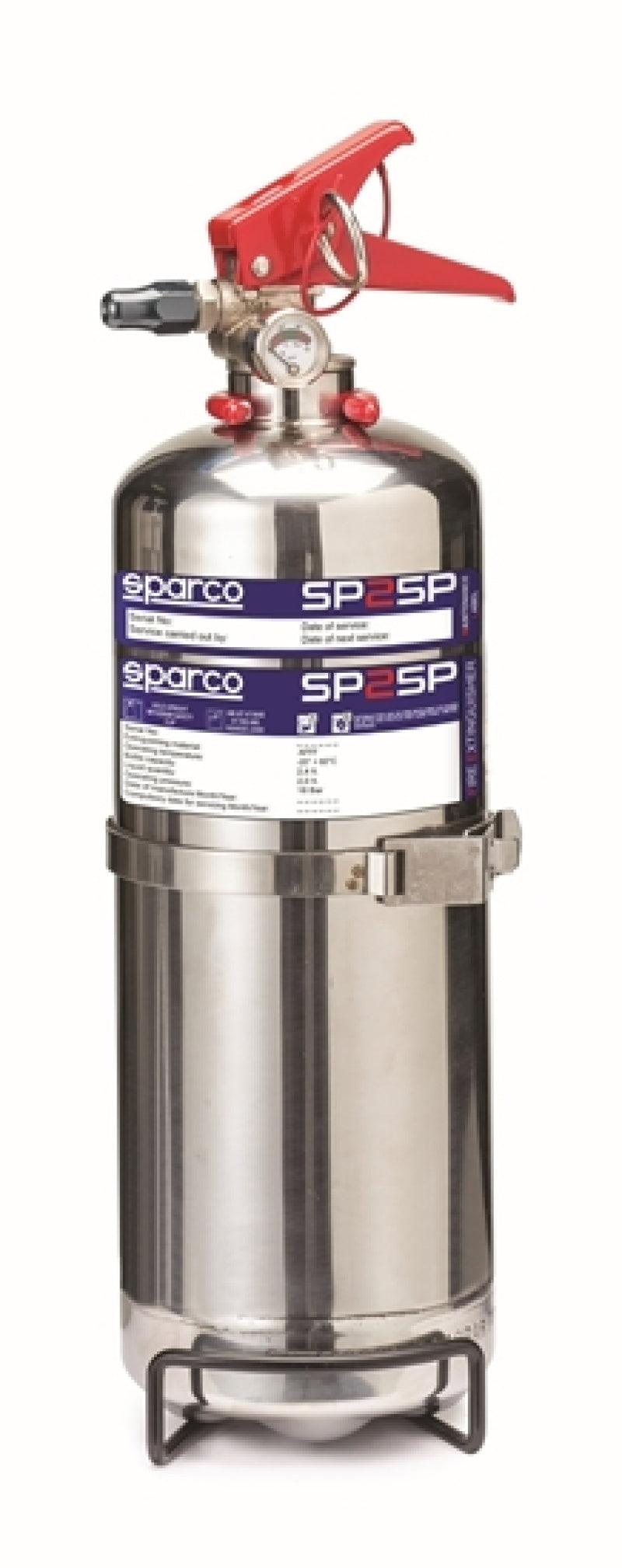 Sparco Handheld Steel AFFF Fire Suppression System - 2 Liter