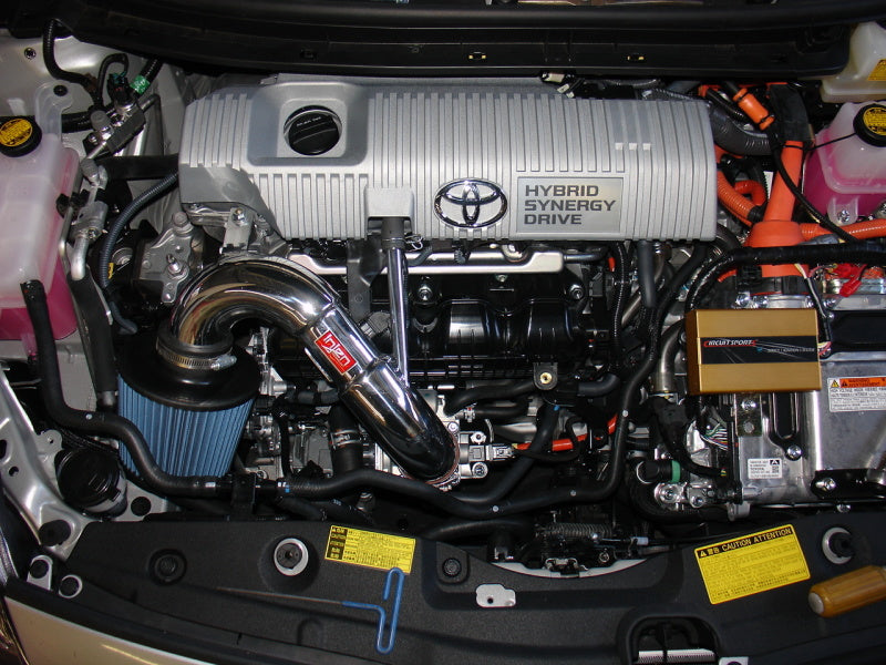 Injen Polished Cold Air Intake with MR Tech and Air Fusion for 10-13 Toyota Prius and 11-13 Lexus CT200H Hybrid