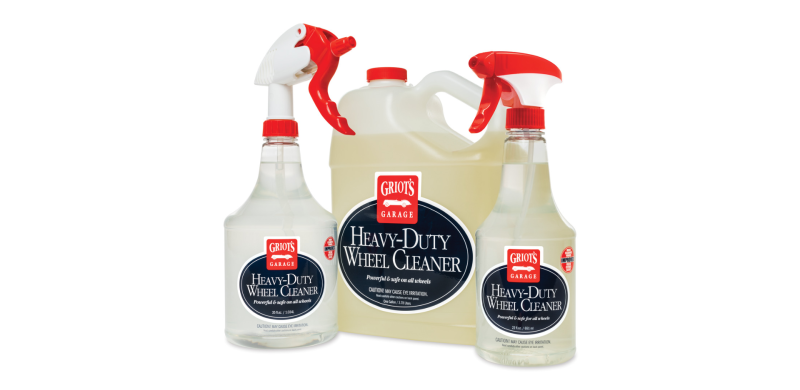 Griot's Garage Heavy-Duty Wheel Cleaner - 1 Gallon pH-Balanced Brake Dust Remover - 4 Pack