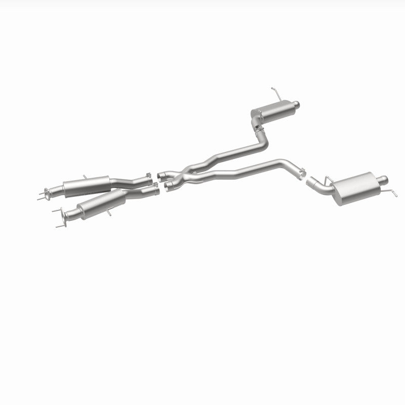MagnaFlow Stainless Cat Back Exhaust System - Jeep Grand Cherokee V8 6.4L Dual Split Rear Exit
