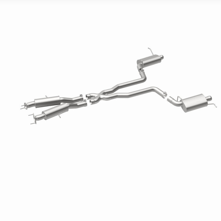 MagnaFlow Stainless Cat Back Exhaust System - Jeep Grand Cherokee V8 6.4L Dual Split Rear Exit