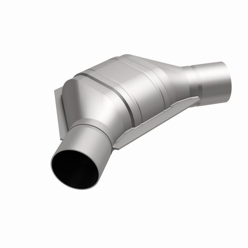 Magnaflow Conv Univ 2.25 Angled In/Out for Ford Mustang 1986-1995 and Mercury Capri 1986