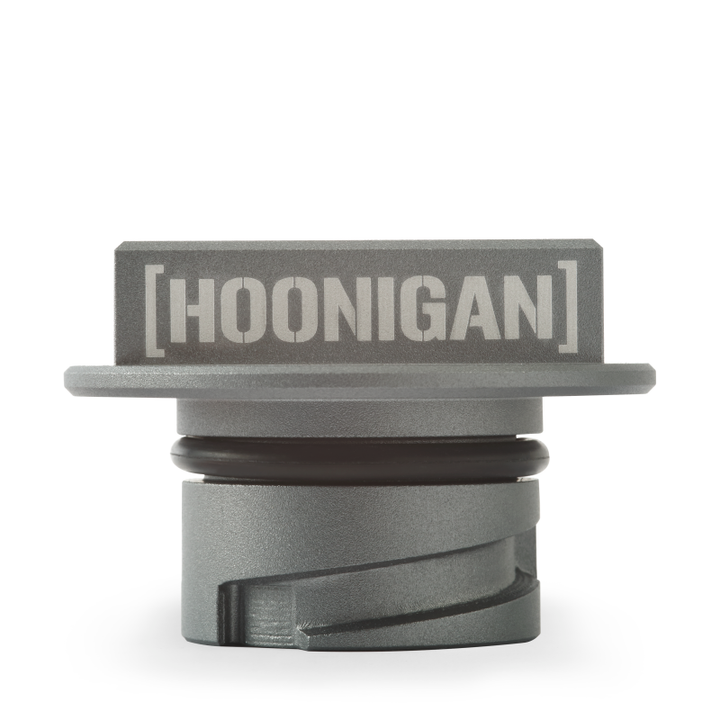 Mishimoto Oil Filler Cap Hoonigan Silver 05-16 Ford Mustang - OneFastShop