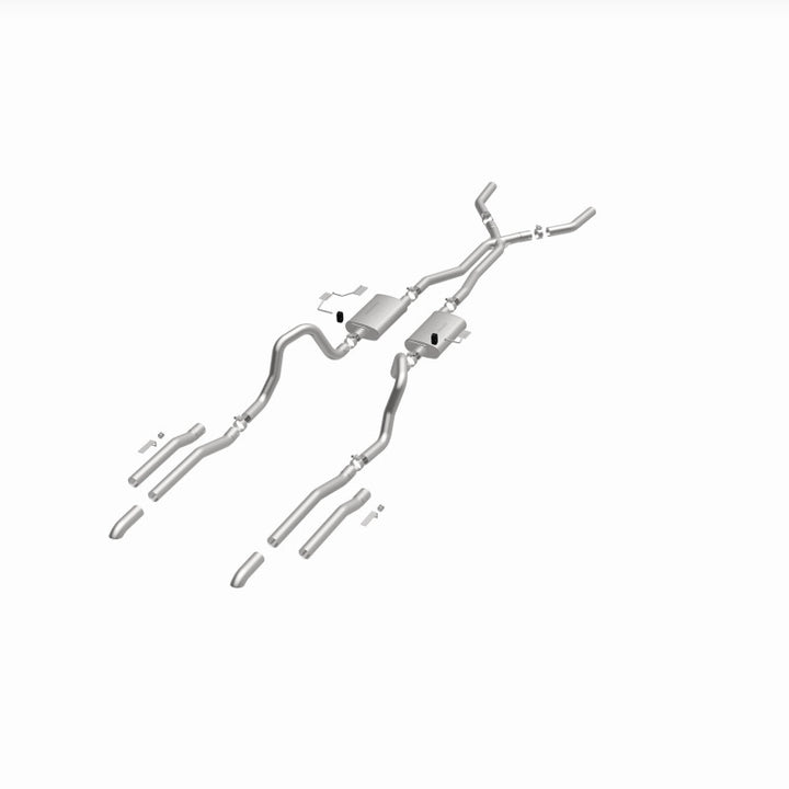 Magnaflow Street Series CB Exhaust System for 67-74 Dodge Charger 7.2L - OneFastShop