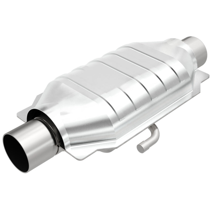 Magnaflow Conv Univ 3 W/Air Stainless Steel Catalytic Converter for 1983-1995 Chevrolet, Ford, GMC, Pontiac Models - OneFastShop