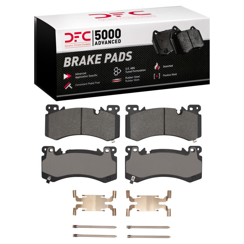 DFC 21-25 Chevrolet Tahoe Front 5000 Low Metallic Brake Pads and Hardware Kit