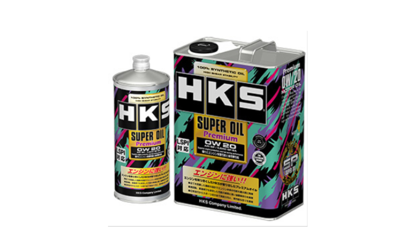 HKS SUPER OIL Premium API SP ILSAC GF-6A 0W20 4L - OneFastShop