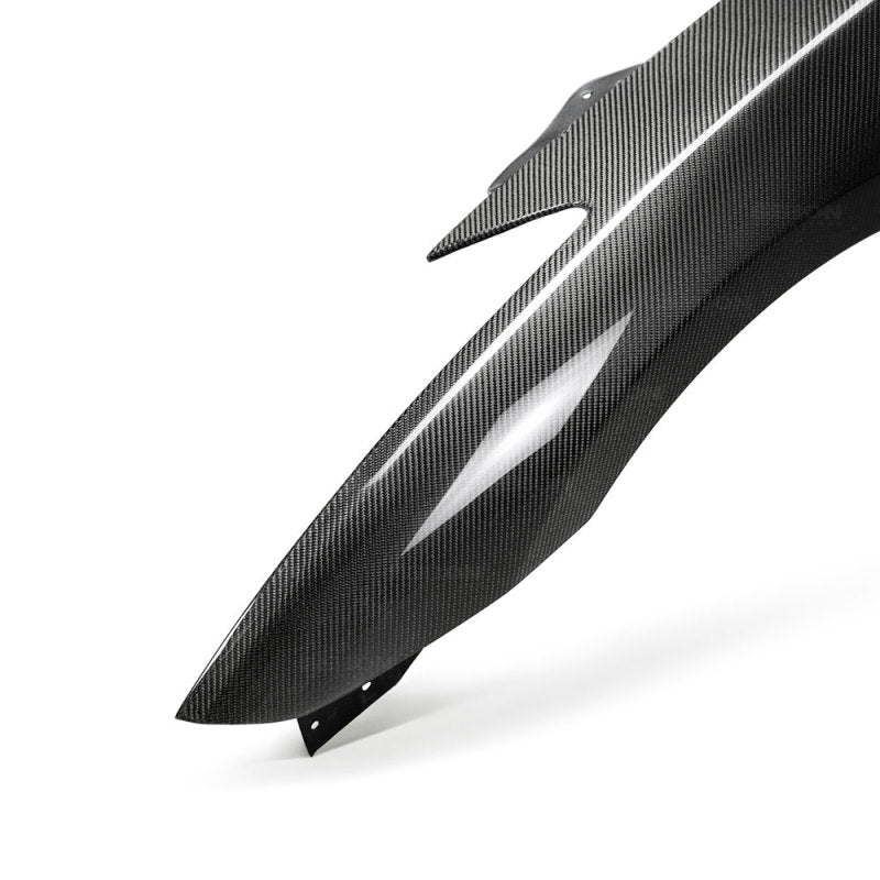 Seibon OEM Style Carbon Fiber Fenders for 09-10 Nissan GT-R R35 - OneFastShop