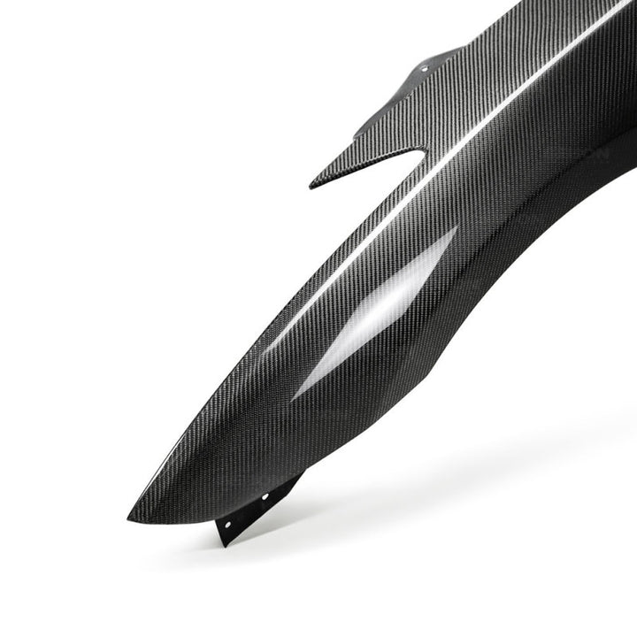 Seibon OEM Style Carbon Fiber Fenders for 09-10 Nissan GT-R R35 - OneFastShop