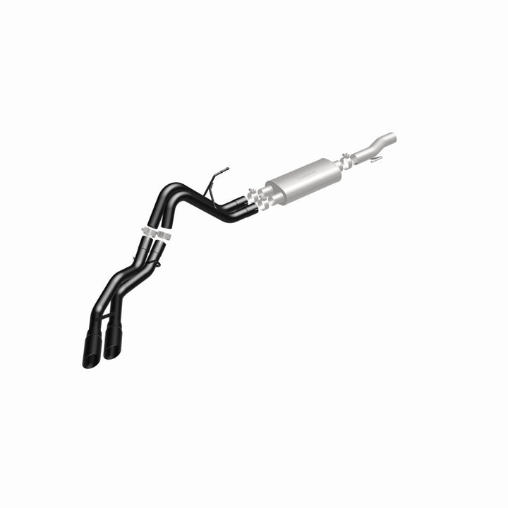 Magnaflow Cat-Back Exhaust System 10-14 Ford Raptor 6.2L V8 2.5/3in Black Dual Same Side Exit Rear 3.5in Tips - OneFastShop