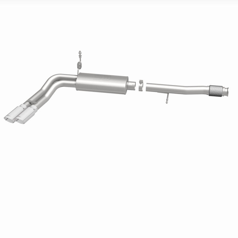 Magnaflow Performance Exhaust System for 14 Chev Silverado V8 5.3L - Dual Same Side SS Cat Back - Fits Various Models - OneFastShop
