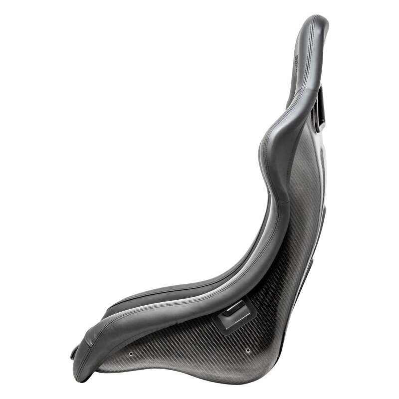 Sparco QRT-C Performance Carbon Racing Seat - Size Large - Black/Black, image 2
