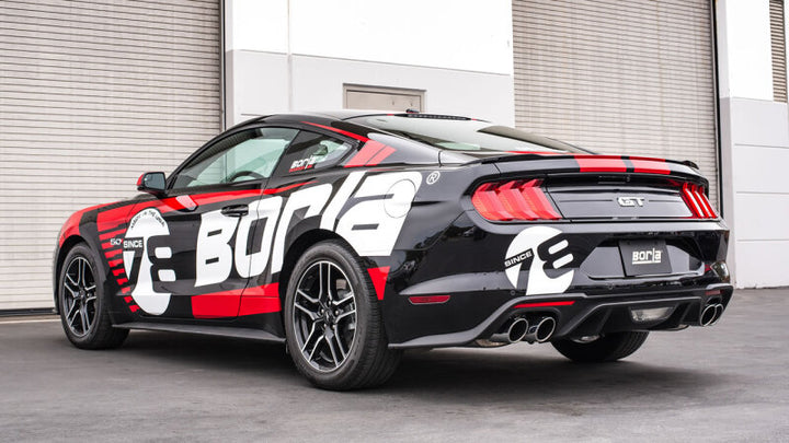 Borla S-Type Exhaust 2.5in w/ Valves for 2018 Ford Mustang GT
