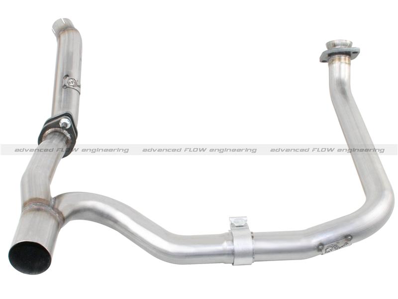 aFe Scorpion 2-1/2in Steel Axle-Back Exhaust 07-18 Jeep Wrangler JK V6-3.6/3.8L