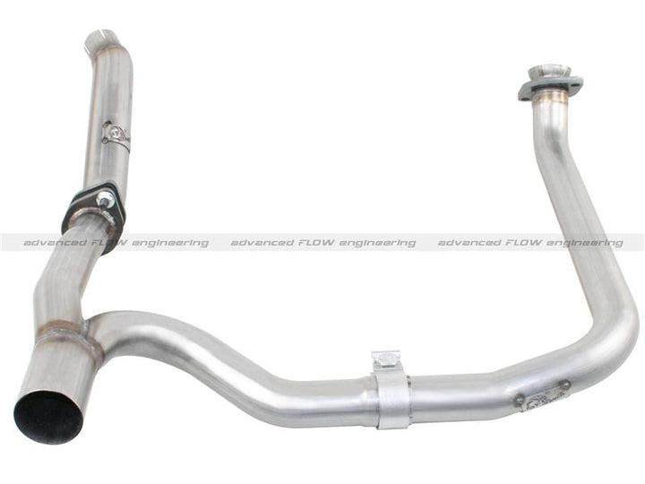 aFe Scorpion 2-1/2in Steel Axle-Back Exhaust 07-18 Jeep Wrangler JK V6-3.6/3.8L