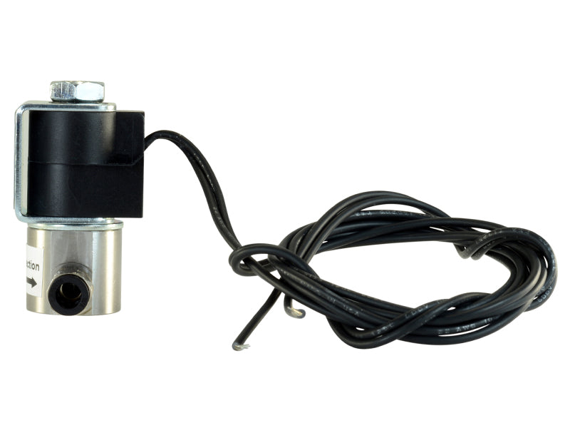 AEM Water Injection System – High-Flow Low-Current WMI Solenoid – 200 PSI 1/8 in.–27NPT In/Out