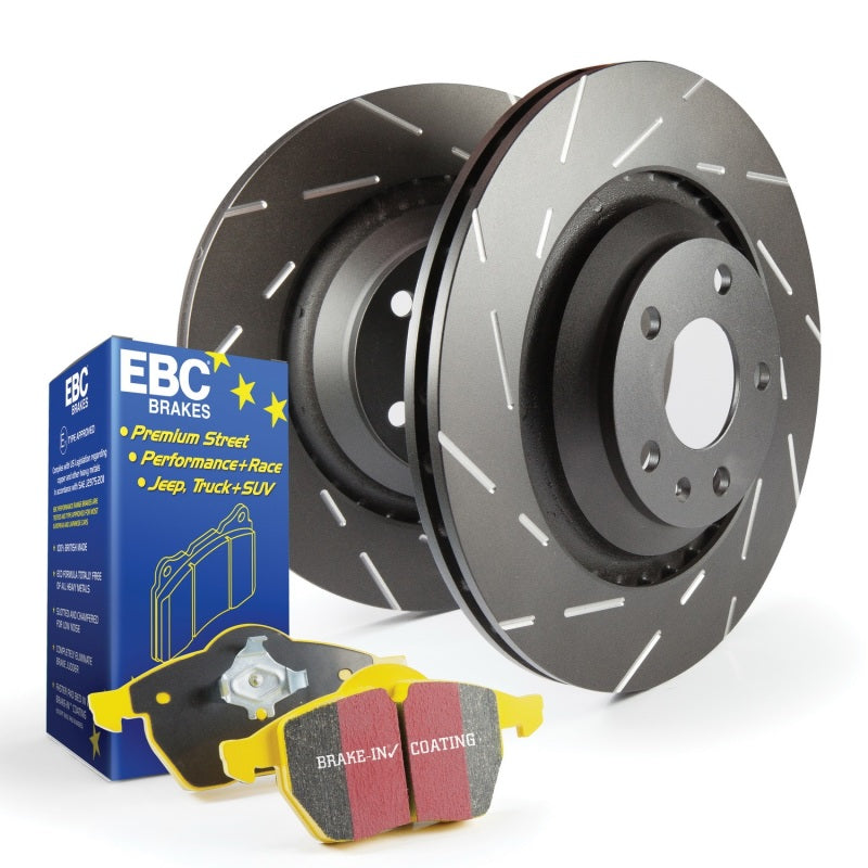EBC S9 Yellowstuff Front Brake Pad & Rotor Kit - Ford F-150, Kia Optima 2015-2021