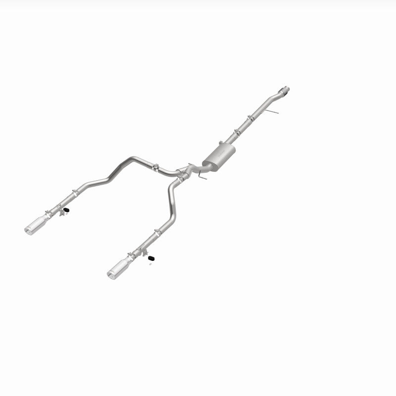 Magnaflow Street Series Dual Exit Exhaust for 2019-2024 Chevy Silverado 1500 V8 5.3L/V6 4.3 with Polished Tips - OneFastShop