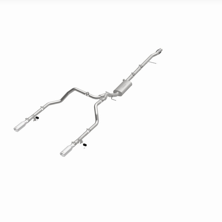 Magnaflow Street Series Dual Exit Exhaust for 2019-2024 Chevy Silverado 1500 V8 5.3L/V6 4.3 with Polished Tips - OneFastShop