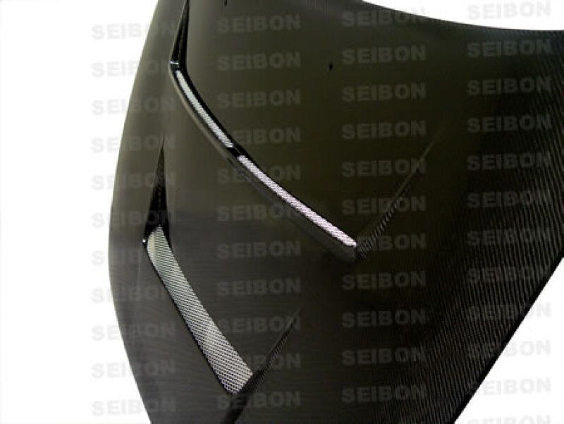 Seibon DV-Style Vented Carbon Fiber Hood - Nissan Silvia S13 1989-1994, image 3
