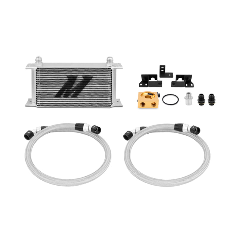 Mishimoto 2007–2011 Oil Cooler Kit Thermostatic for Jeep Wrangler JK (Rubicon, Sahara, Sport, Unlimited and More) - OneFastShop