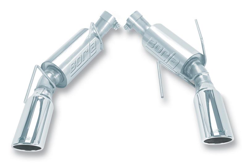 Borla S-Type Exhaust for 2010 Mustang GT 4.6L Rear Section Only - OneFastShop