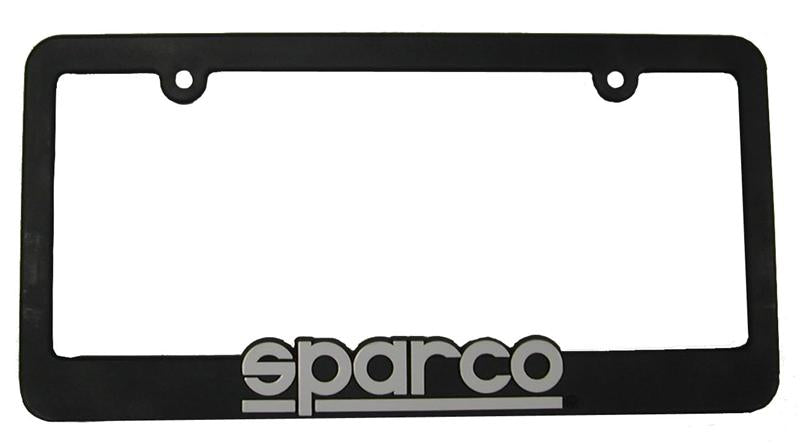 Sparco License Plate Frame Plastic Universal Fit for Most Vehicles - OneFastShop