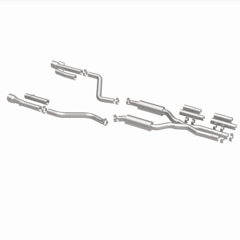 MagnaFlow Cat-Back Exhaust System 409 SS Polished 3in Quad Tips - 2017+ Dodge Charger