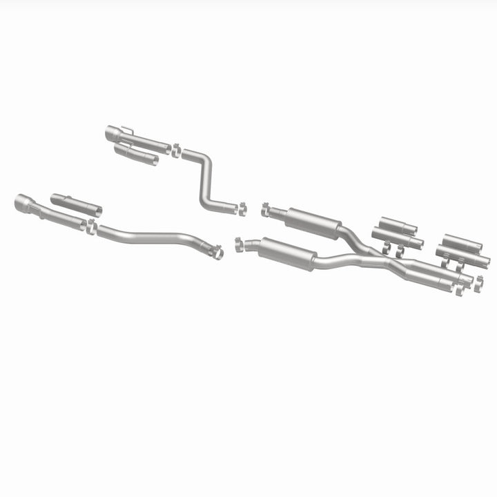 MagnaFlow Cat-Back Exhaust System 409 SS Polished 3in Quad Tips - 2017+ Dodge Charger