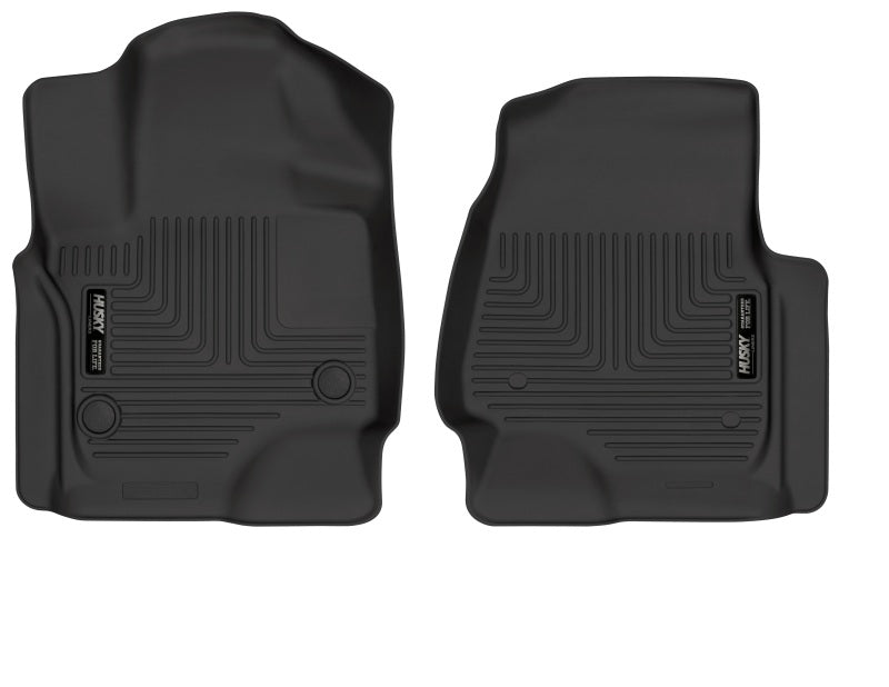 Husky Liners WeatherBeater Black Front Floor Liners for 2018-2024 Ford Expedition