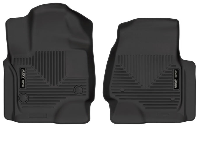 Husky Liners WeatherBeater Black Front Floor Liners for 2018-2024 Ford Expedition