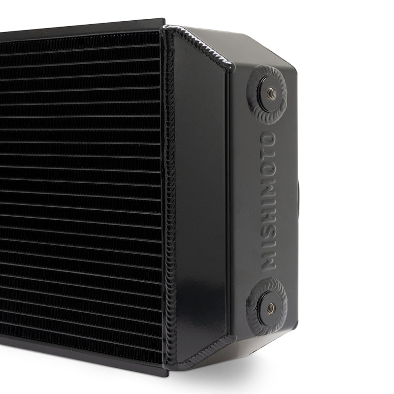 Mishimoto Universal Drag Race Performance Aluminum Radiator - Black - OneFastShop