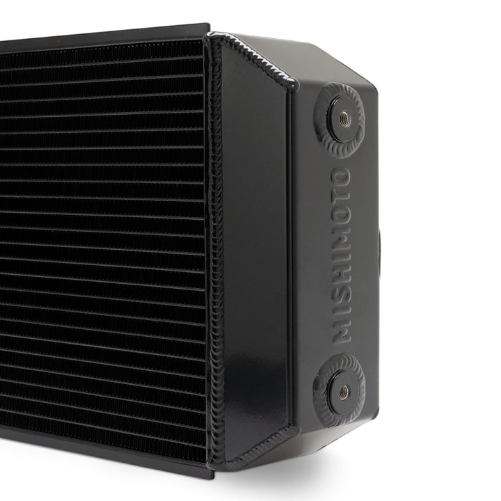 Mishimoto Universal Drag Race Performance Aluminum Radiator - Black - OneFastShop