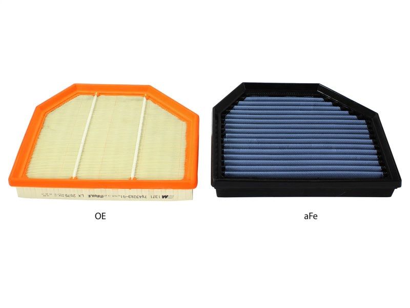 AFe MagnumFLOW OEM Replacement Air Filter PRO 5R for 2015 BMW M3/M4 (F80/F82) 3.0L S55 (tt) - Qty. 2