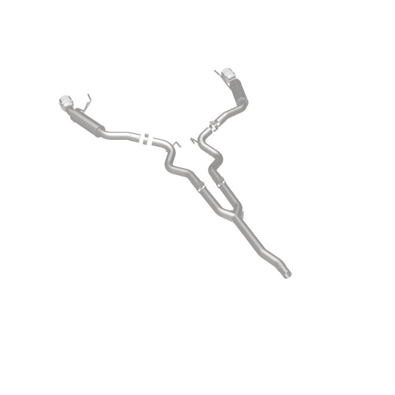 Magnaflow Cat-Back Exhaust 15-23 Ford Mustang 2.3L L4 Competition SS Dual Split Rear 4.5in Black Tips - OneFastShop