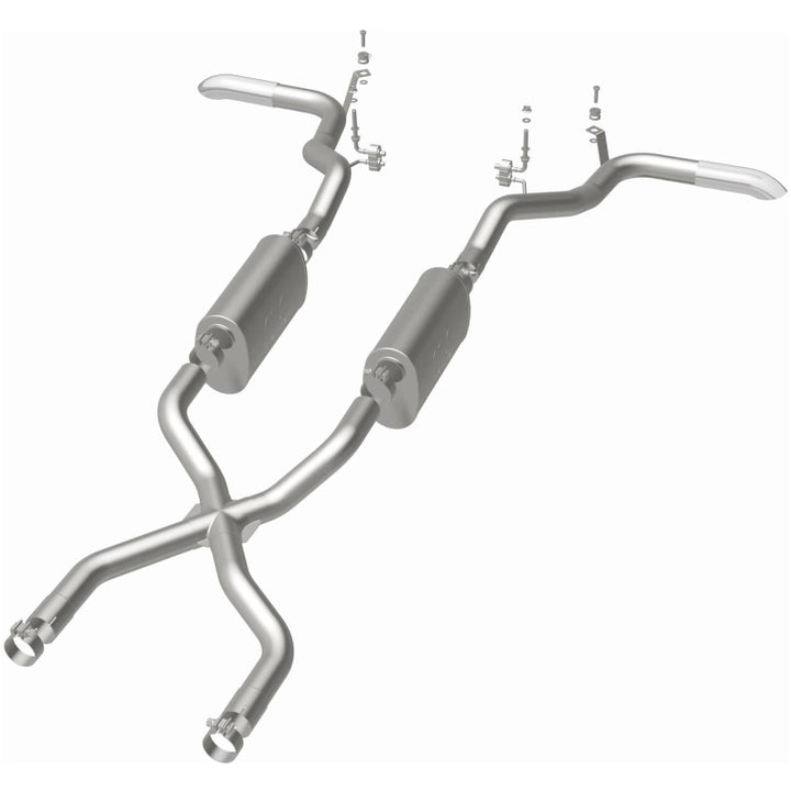 MagnaFlow Cat-Back Exhaust System for 66-67 Ford Bronco 4.7L - OneFastShop