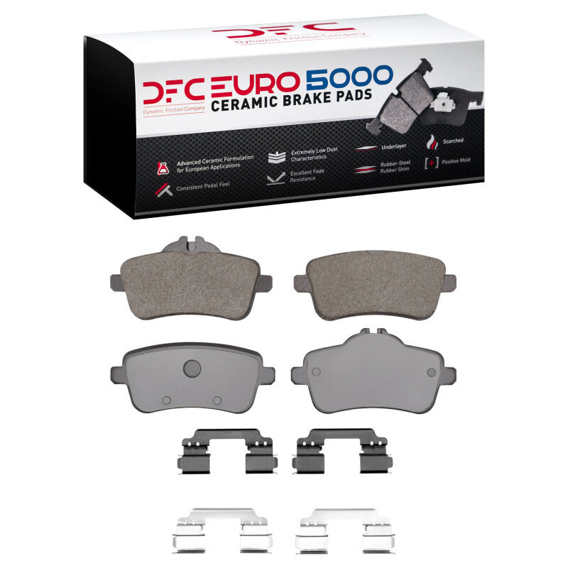 DFC 12-20 Mercedes-Benz GLE400 Rear Euro5000 Ceramic Brake Pads and Hardware Kit