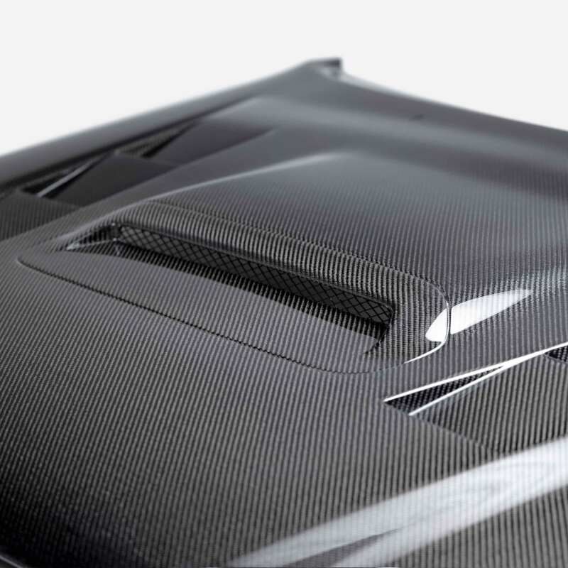 Seibon TS-Style Carbon Fiber Hood for 12-15 Toyota Tacoma - OneFastShop
