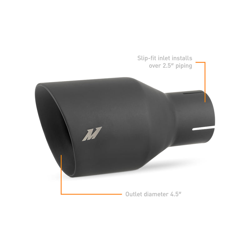 Mishimoto Clamp On Double Wall Exhaust Tip 2.5 Inlet