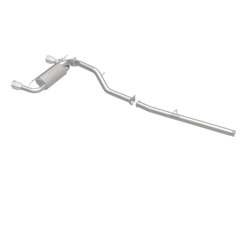 Magnaflow Cat-Back Exhaust System 3in SS Dual Outlet 4.5in Polished Tips for 2016-2018 Ford Focus RS - OneFastShop