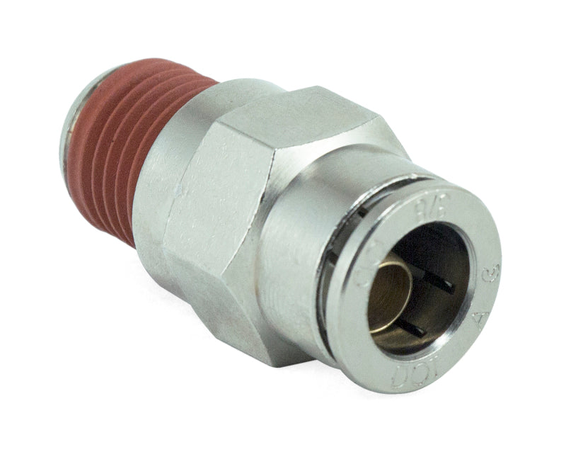 Air Lift Straight Male 1/4in NPT x 3/8 Tube Adapter