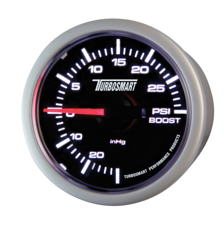 Turbosmart Boost Gauge 0-30psi 52mm 2 1/16 Inch Mechanical Gauge