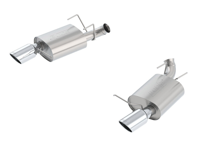 Borla Single Split Rear Exit S-Type Exhaust for Mustang GT/Boss 302 5.0L V8 RWD (13-14)